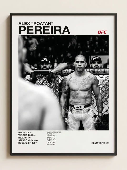 Alex Pereira Tablo (30x40)