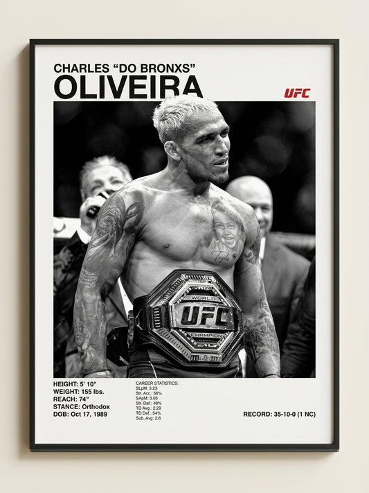 Charles Oliveira Tablo (30x40)