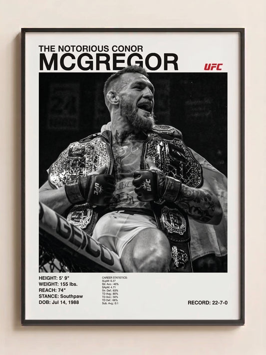 Conor Mcgregor Tablo (30x40)