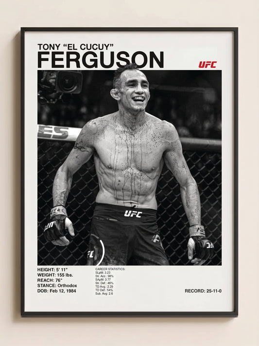 Tony Ferguson Tablo (30x40)