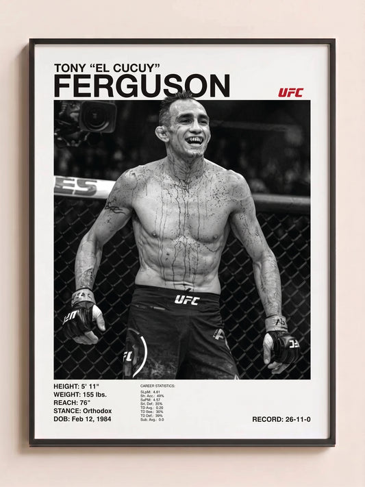 Tony Ferguson Tablo (30x40)