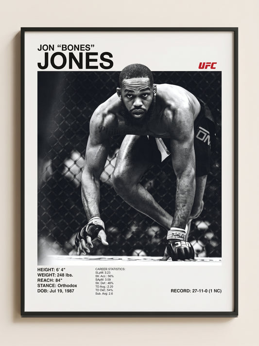 Jon Jones Tablo (30x40)