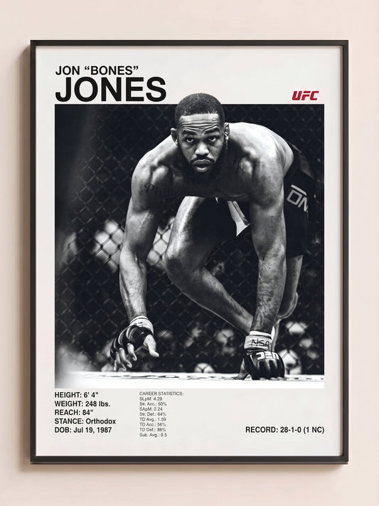 Jon Jones Tablo (30x40)