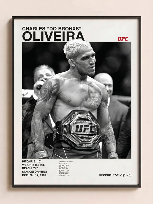 Charles Oliveira Tablo (30x40)